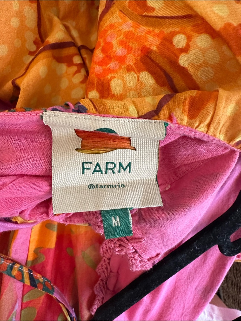 FARM Rio Pink and Yellow Floral Maxi Dress - Picture 3 of 3
